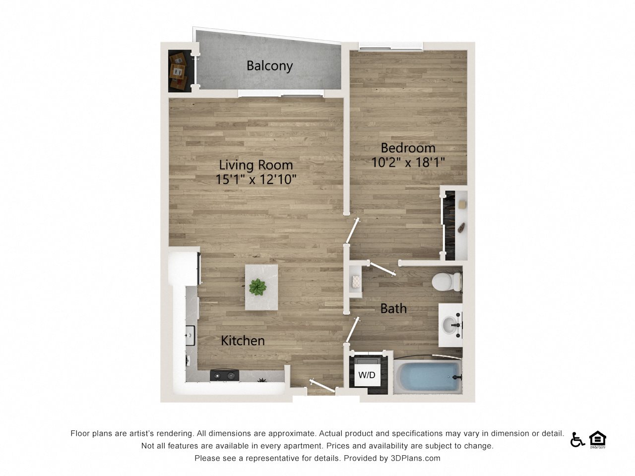 One bedroom One Bath One bedroom One Bath